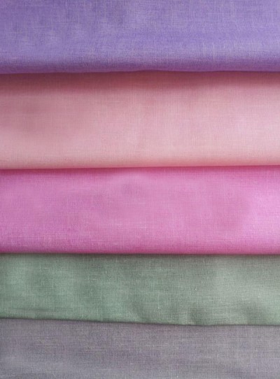 ZJ-TB  變溫變色感溫變色布料  感溫溫度35-37℃ 麻粘混紡  環保 感溫布 正面照